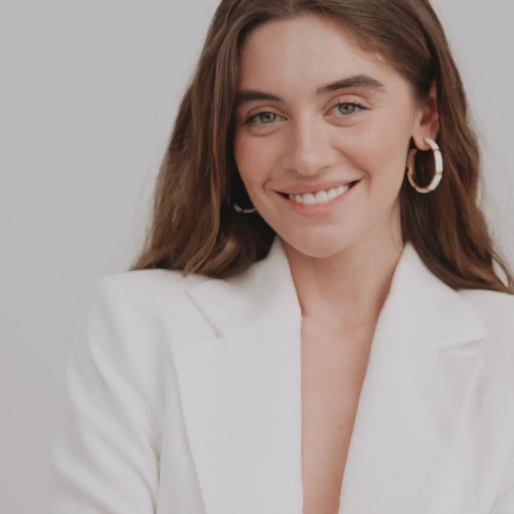 Lila - Boucles d'oreilles