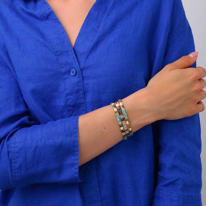 Set Jeanne - Pulseras miyuki