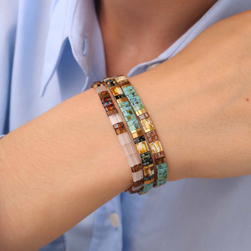 Set Jeanne - Pulseras miyuki